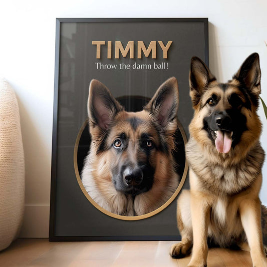 Custom Quote - Custom Dog Portrait