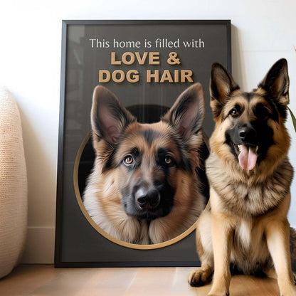 Love & Dog Hair - Custom Dog Portrait