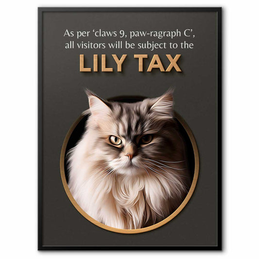 Cat Tax - Custom Cat Portrait