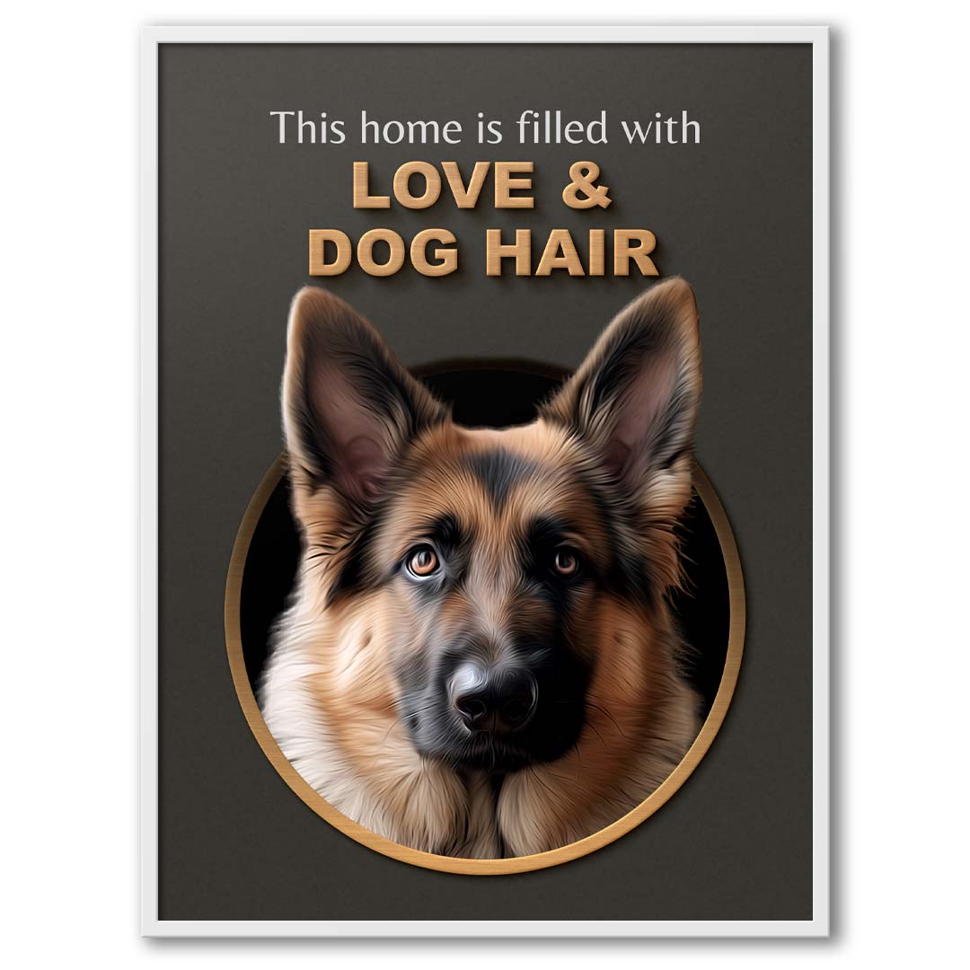 Love & Dog Hair - Custom Dog Portrait
