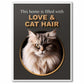 Love & Cat Hair - Custom Cat Portrait