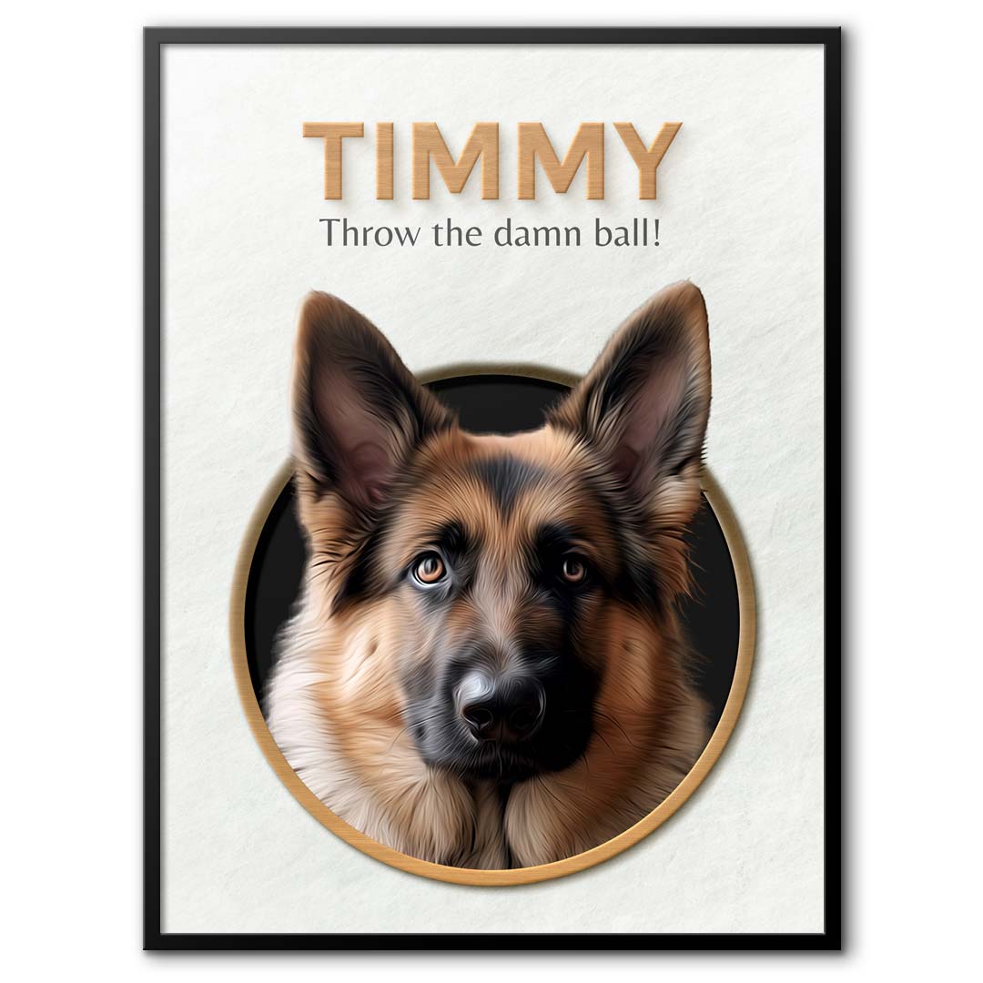 Custom Quote - Custom Dog Portrait