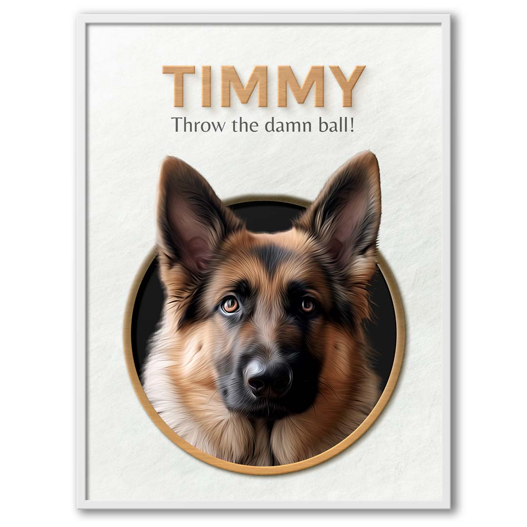 Custom Quote - Custom Dog Portrait