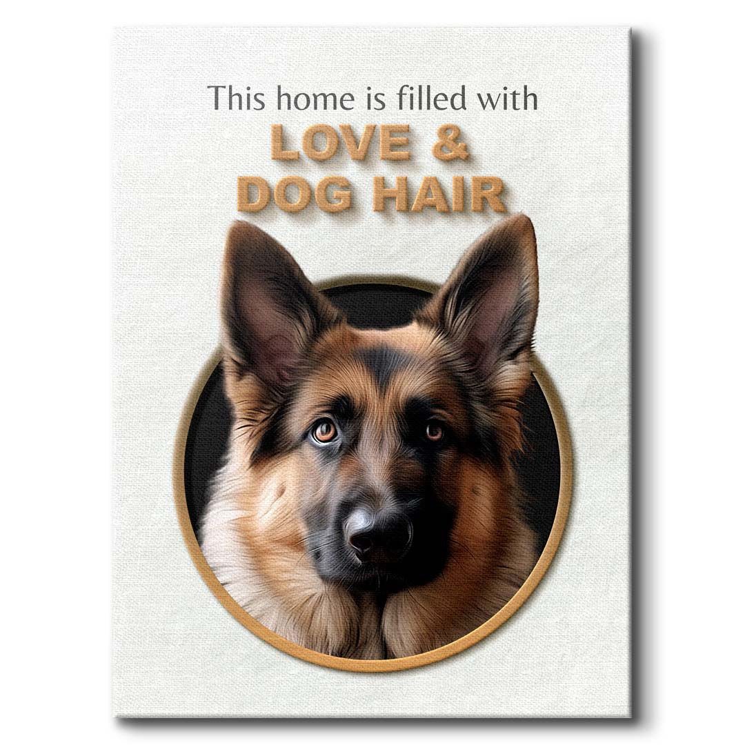 Love & Dog Hair - Custom Dog Portrait