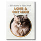 Love & Cat Hair - Custom Cat Portrait