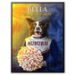 Auburn - Cheerleader Pet Portrait