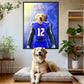 Boise - Football Pet Portrait