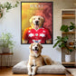 Barnsley - Football Pet Portrait