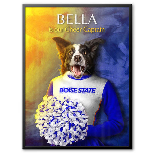 Boise State - Cheerleader Pet Portrait