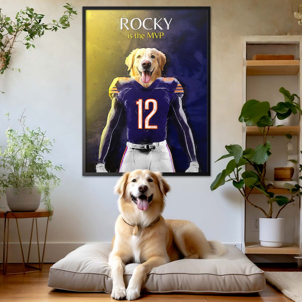 Chicago - Football Pet Portrait