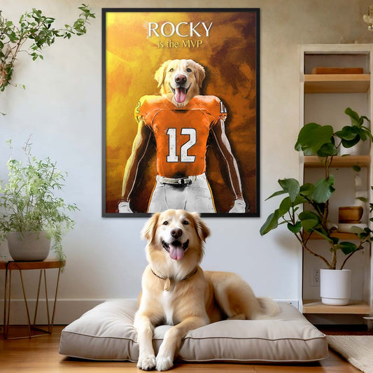 Clemson - Football Pet Portrait