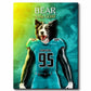 Coastal Carolina - Football Pet Portrait