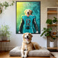 Coastal Carolina - Football Pet Portrait