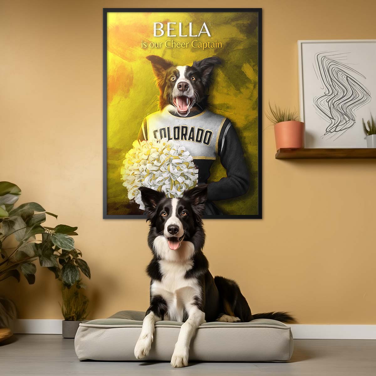 Colorado - Cheerleader Pet Portrait