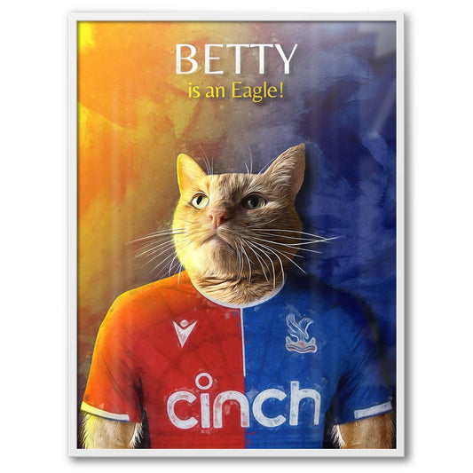 Palace - Football Pet Portrait