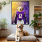 East Carolina - Football Pet Portrait