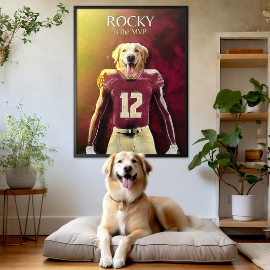 Florida State - Football Pet Portrait