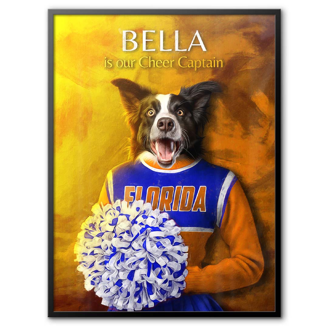 Florida - Cheerleader Pet Portrait