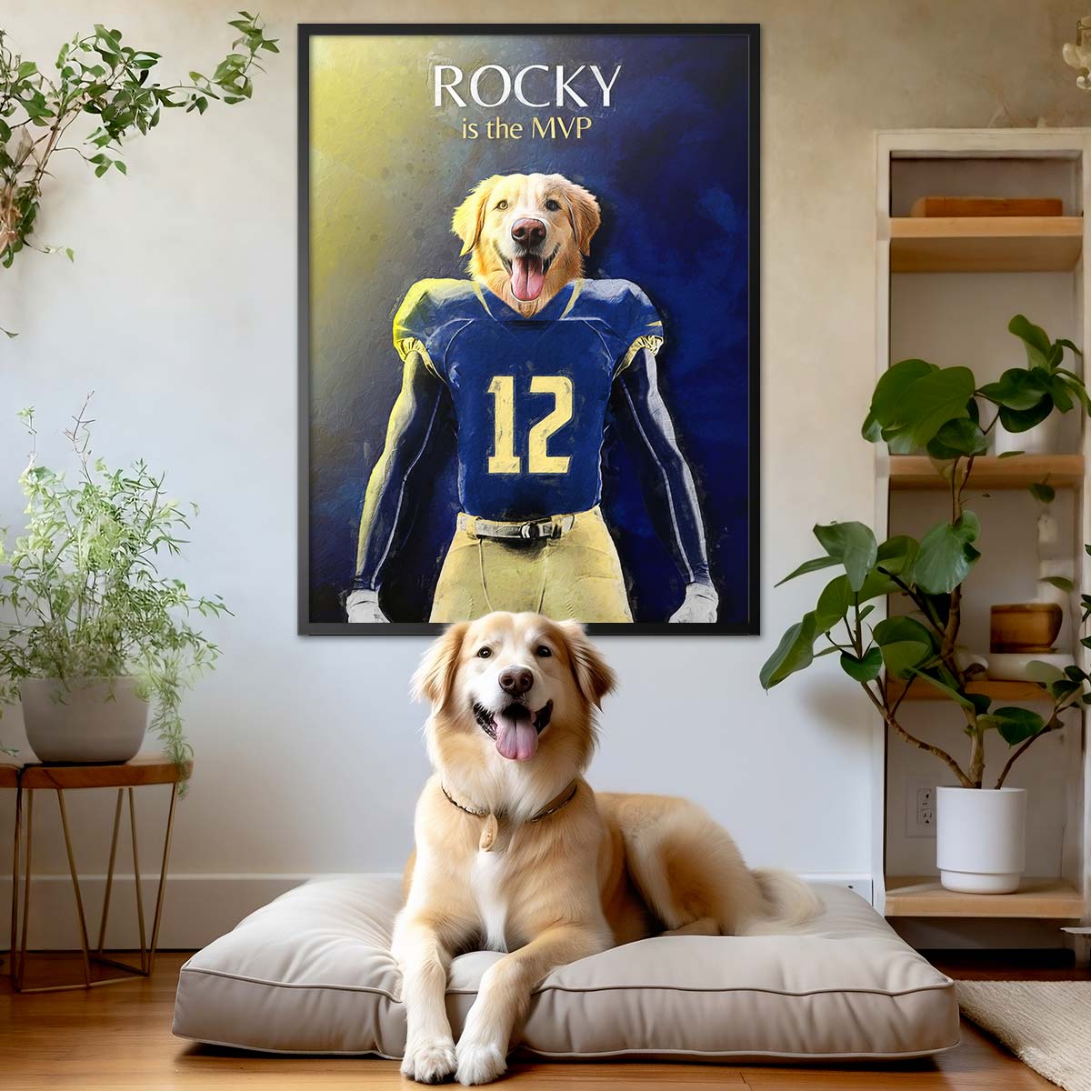 Georgia (Tech) - Football Pet Portrait