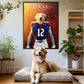 Houston - Football Pet Portrait
