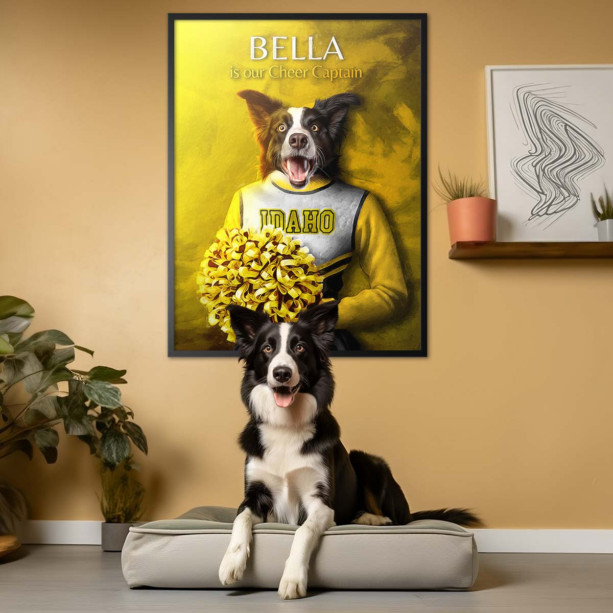 Idaho - Cheerleader Pet Portrait