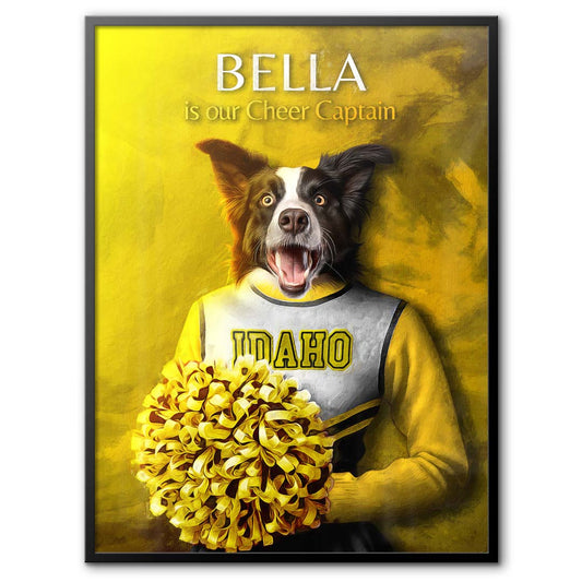 Idaho - Cheerleader Pet Portrait