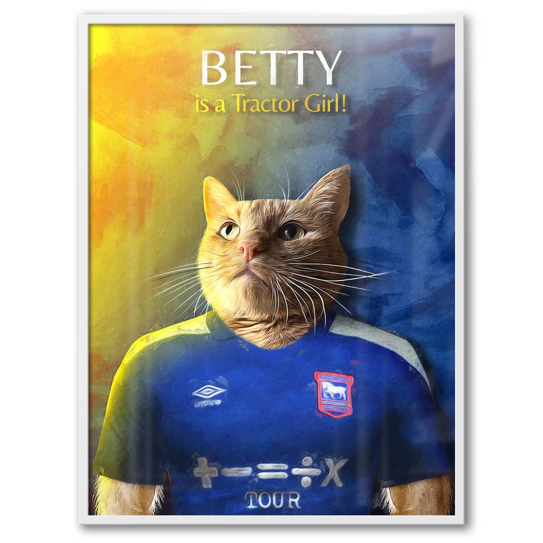 Ipswich - Football Pet Portrait