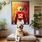 Kansas City - Football Pet Portrait