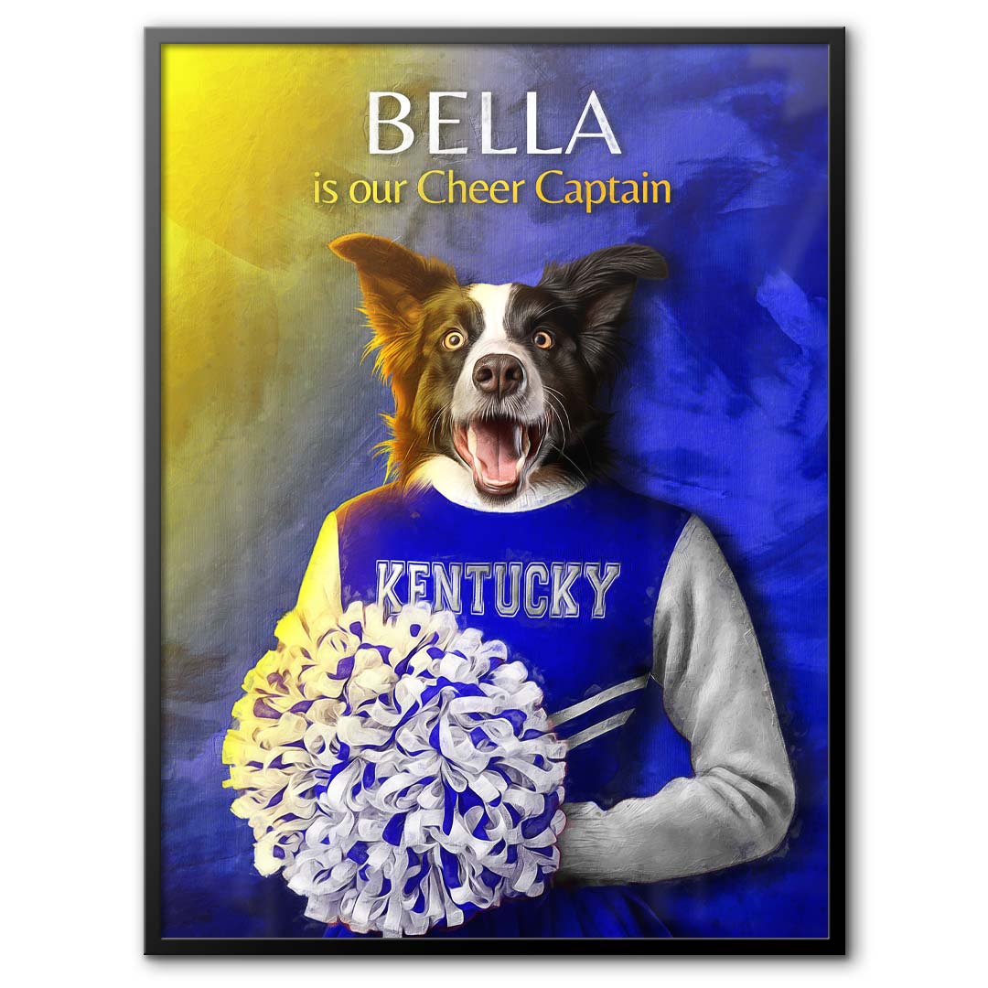 Kentucky - Cheerleader Pet Portrait
