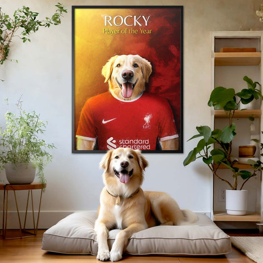 Liverpool - Football Pet Portrait