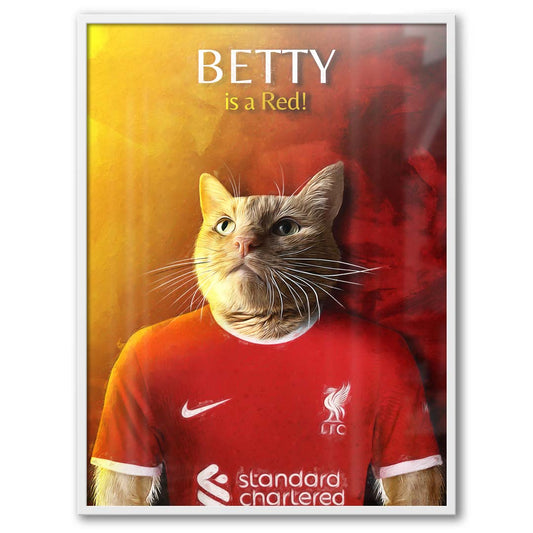 Liverpool - Football Pet Portrait