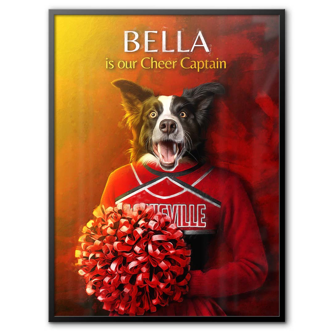 Louisville - Cheerleader Pet Portrait