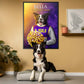 Louisiana State - Cheerleader Pet Portrait