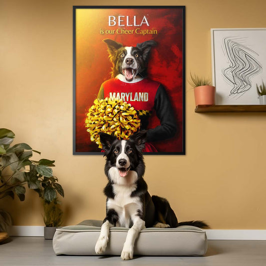 Maryland - Cheerleader Pet Portrait