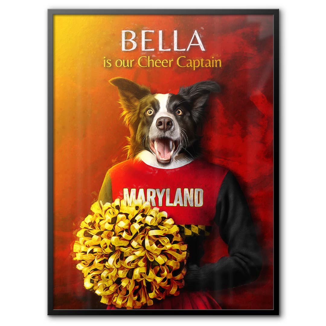Maryland - Cheerleader Pet Portrait