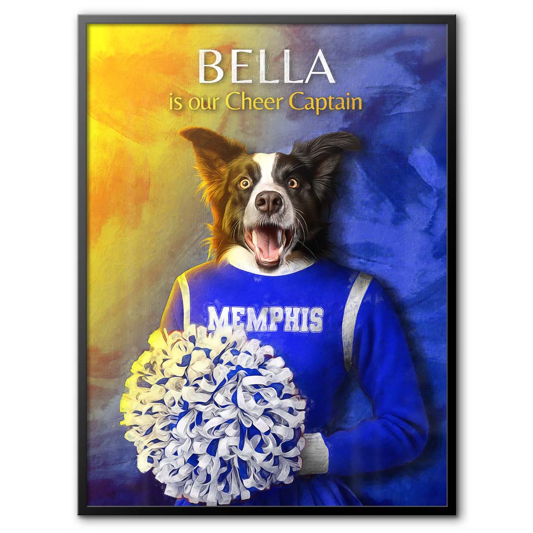 Memphis - Cheerleader Pet Portrait