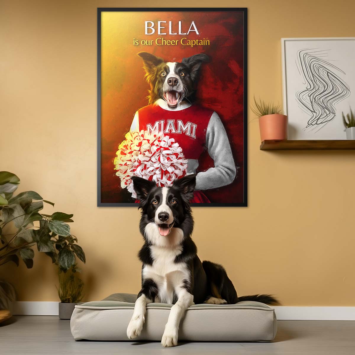 Miami (Ohio) - Cheerleader Pet Portrait