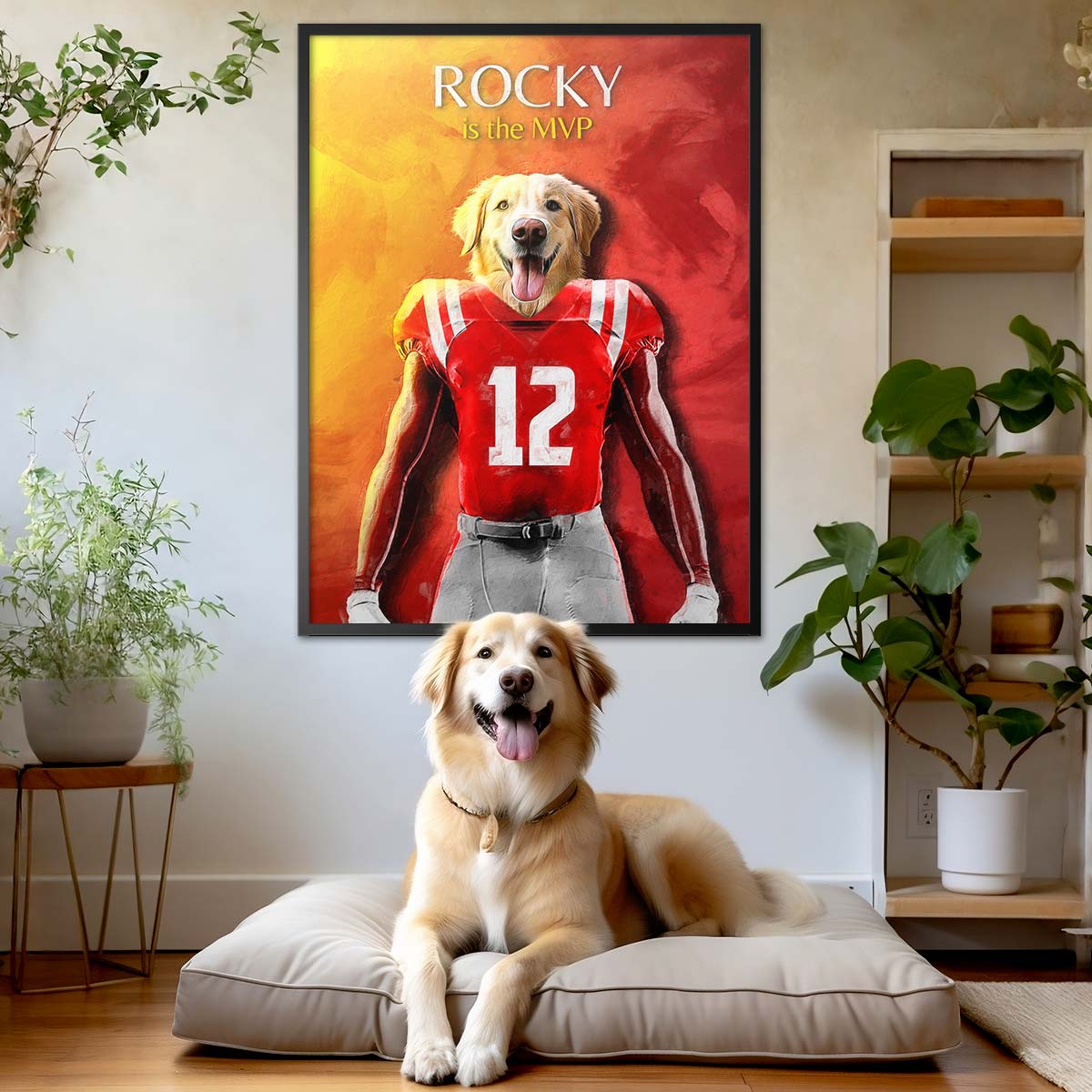 Mississippi - Football Pet Portrait