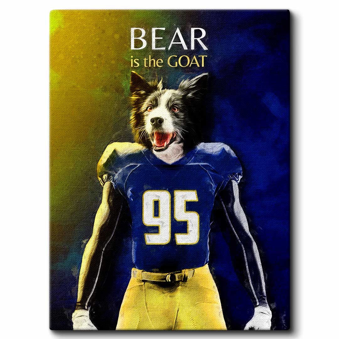 Notre Dame - Football Pet Portrait