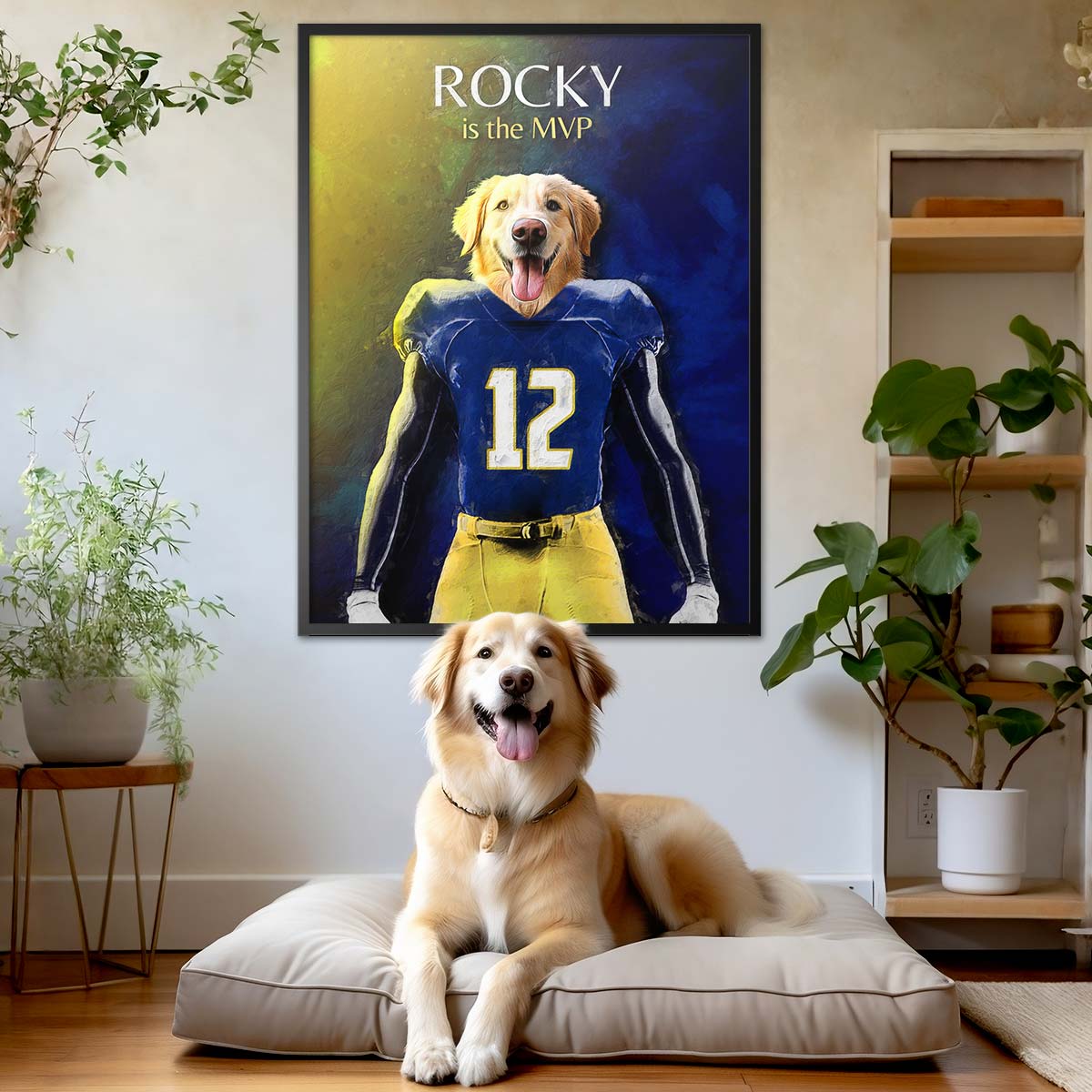 Notre Dame - Football Pet Portrait