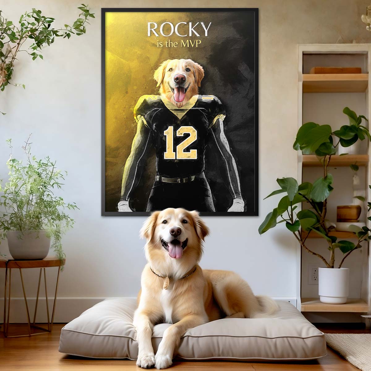 New Orleans - Football Pet Portrait