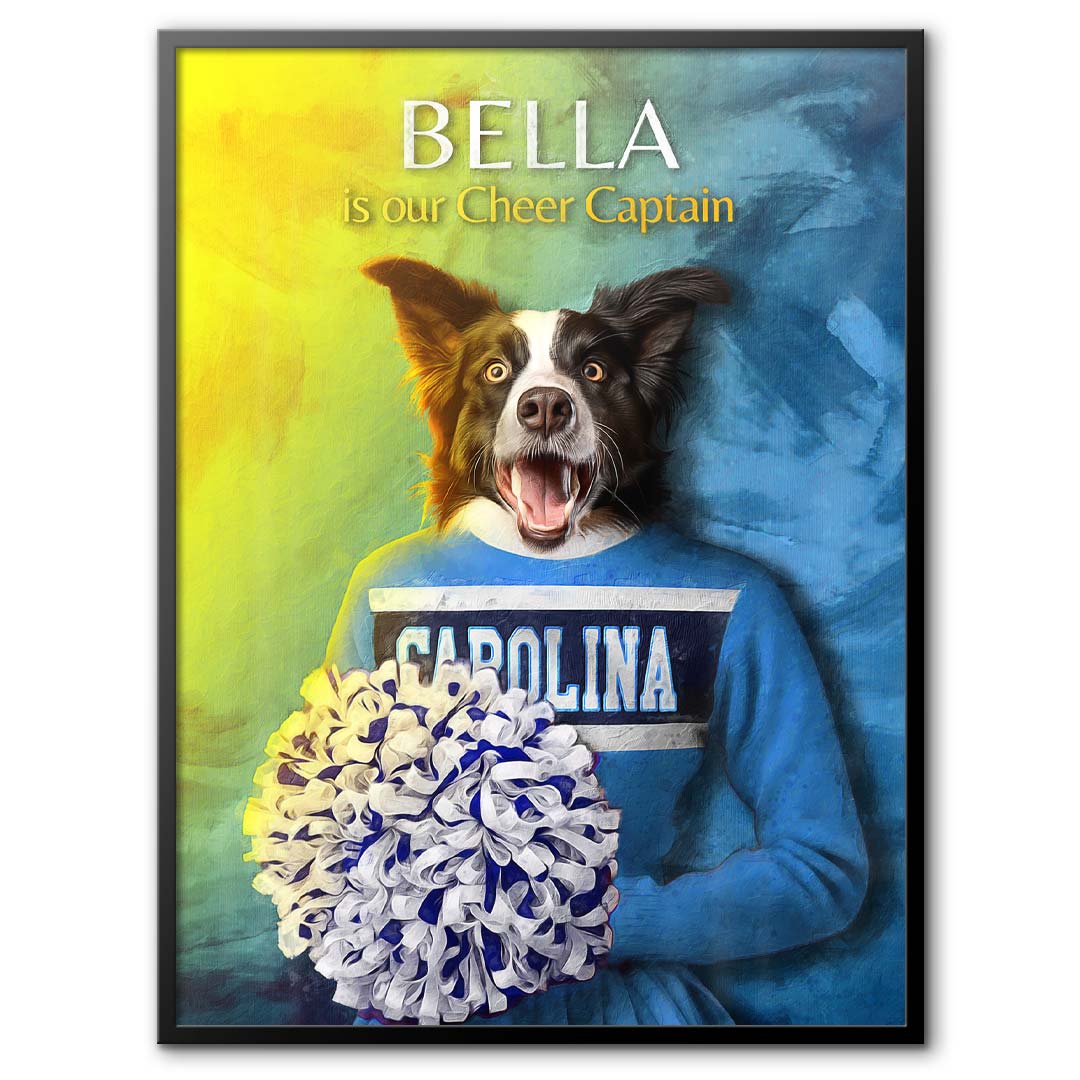 North Carolina - Cheerleader Pet Portrait