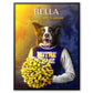 Notre Dame - Cheerleader Pet Portrait