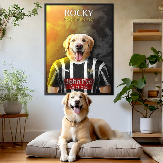 Nottingham (Notts) - Football Pet Portrait