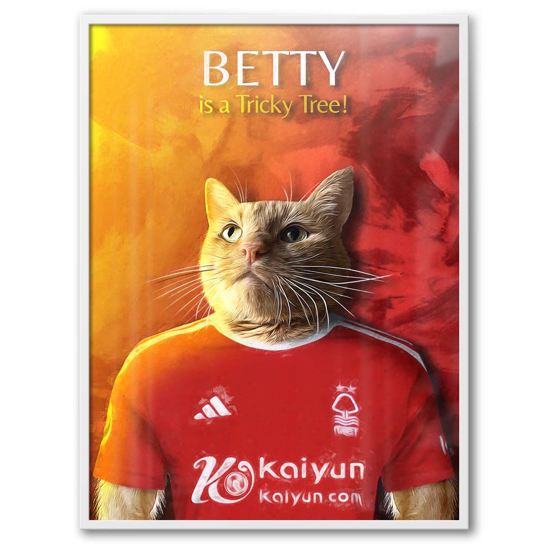 Nottingham - Football Pet Portrait