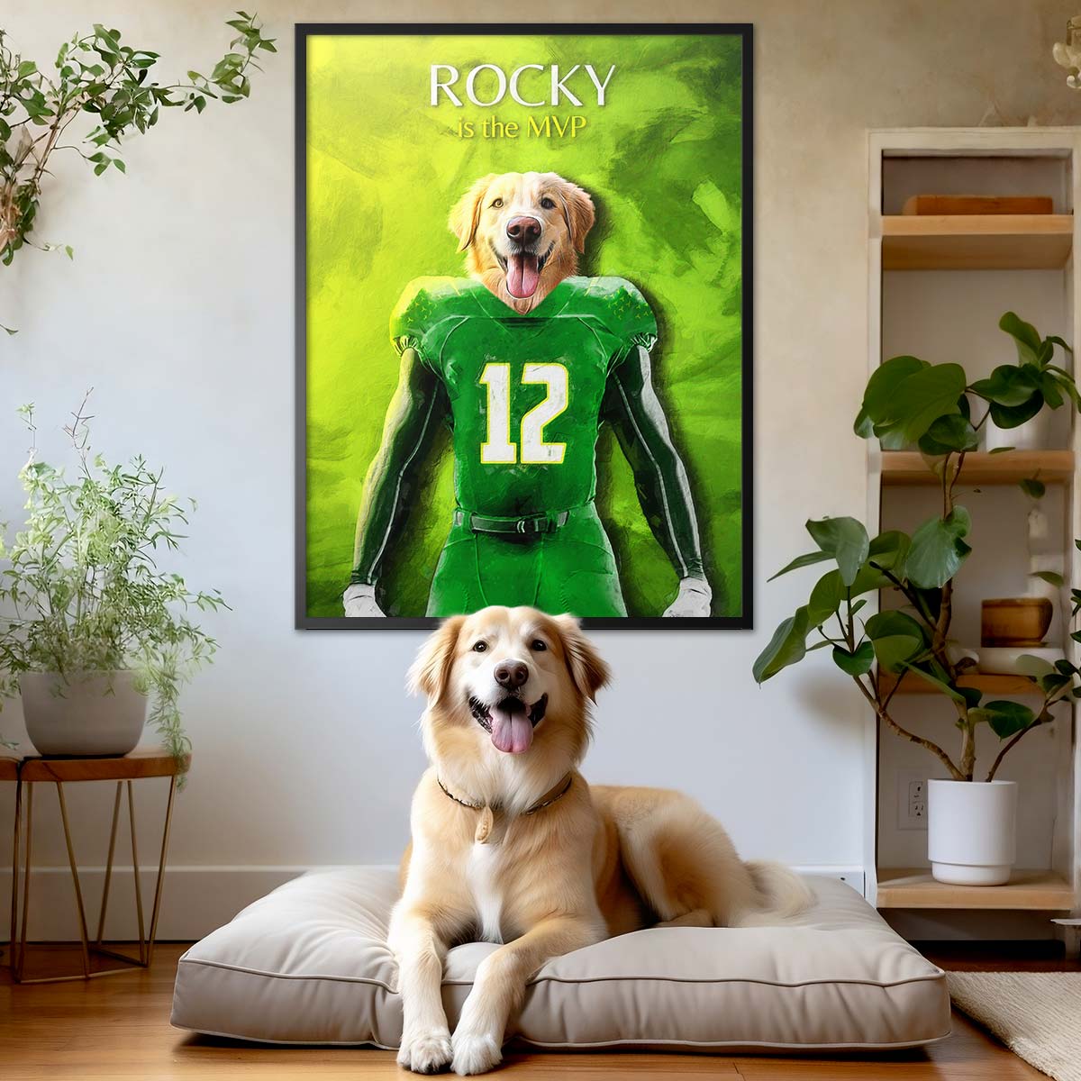 Oregon - Football Pet Portrait