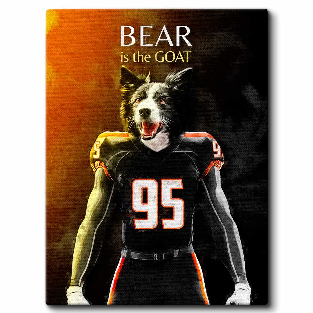 Oregon State - Football Pet Portrait