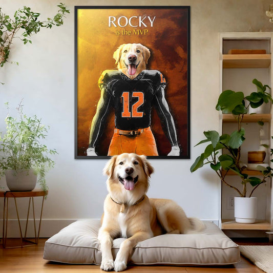 Oklahoma State - Football Pet Portrait