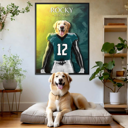 Philadelphia - Football Pet Portrait