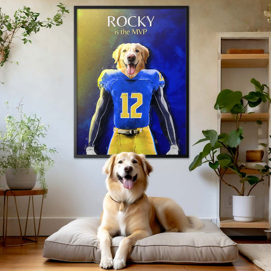 Pittsburgh - Football Pet Portrait